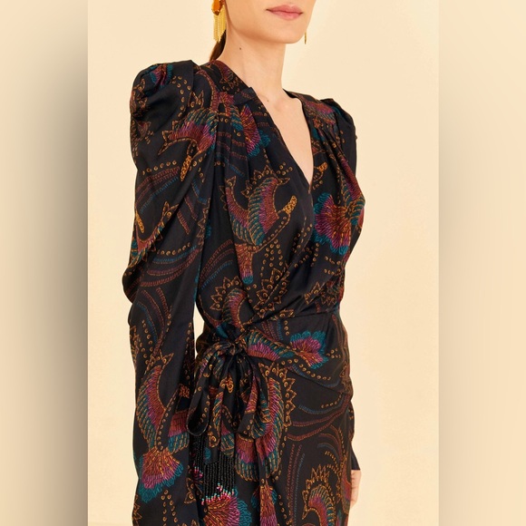 Farm Rio Sequin Toucans Mini Dress - Picture 3 of 9